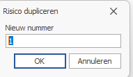 dupliceren nummeer