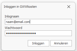 login gwwkosten