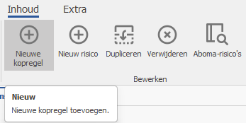 nieuwe kopregel v&g