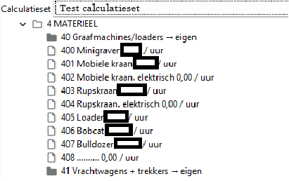 voorbeeld foute indeling
